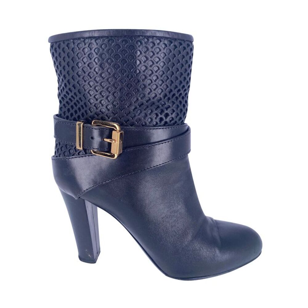 Sergio Rossi Scarpe Donna Boots in Black Leather